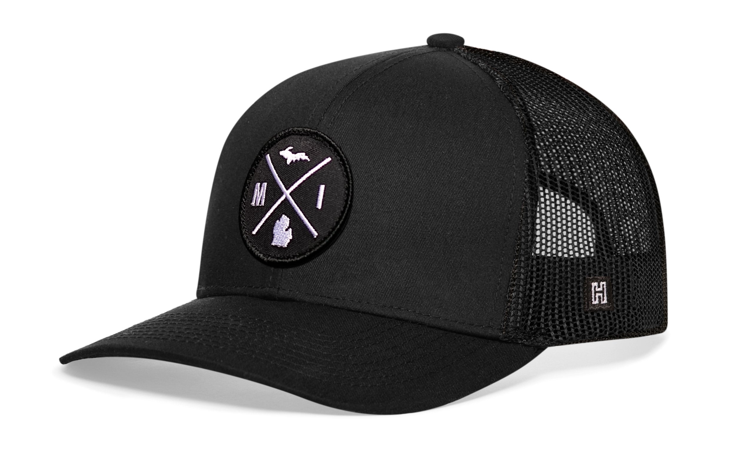 Michigan Trucker Hat  |  MI X Snapback