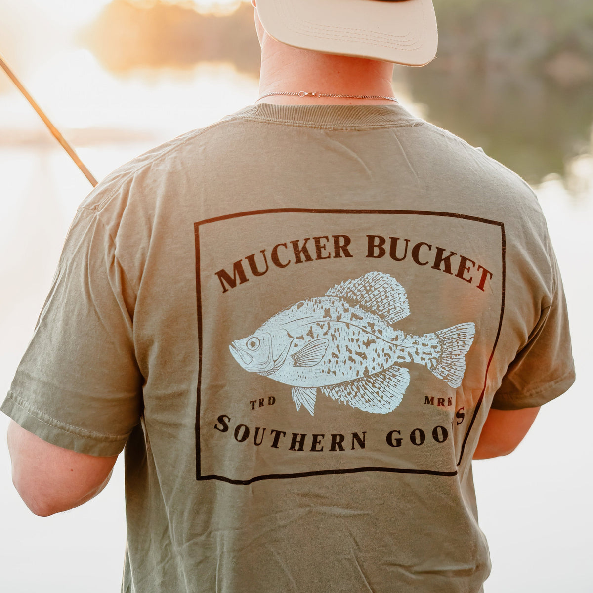 Mucker Bucket Crappie Premium Tee | Freshwater Fishing T-Shirt
