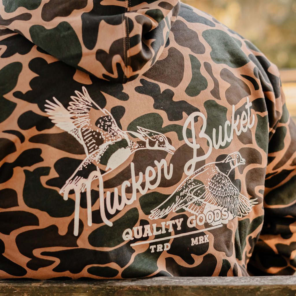 Wood Ducks Premium Duck Camo Hoodie