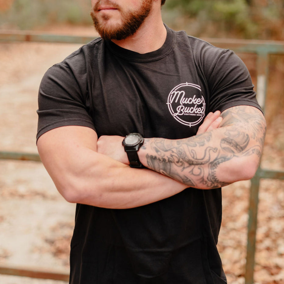 "Aim Small Miss Small" Premium Tee