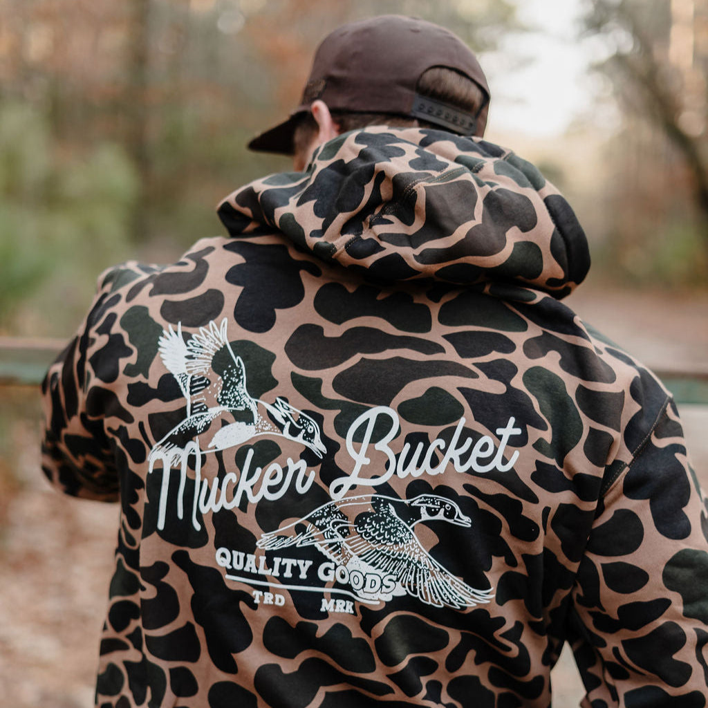 Wood Ducks Premium Duck Camo Hoodie