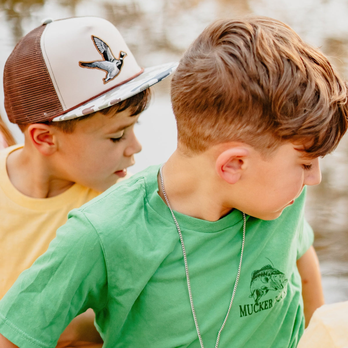 Camo Youth Duck Bucket