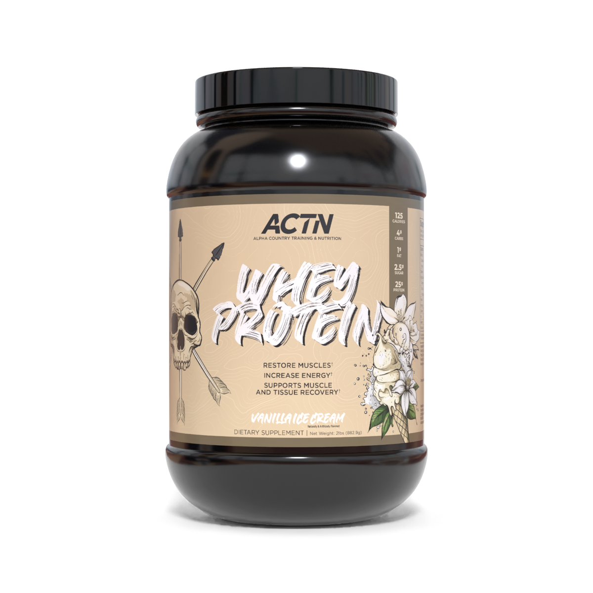 Alpha Country Whey Protein | Post-Workout Protein Supplement for Muscle Recovery
