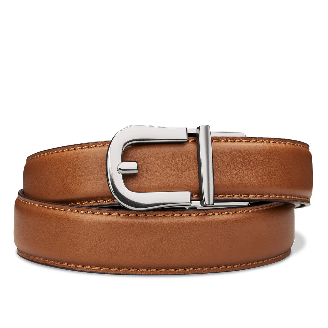 Kore Essentials Brown Leather Quarter Gun Belt 1.25" Q1 Buckle