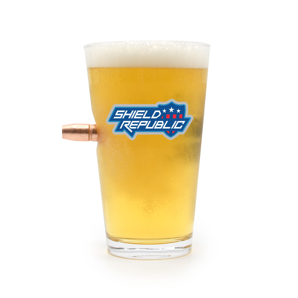Shield Republic Natty Daddy - 50 Cal Pint Glass