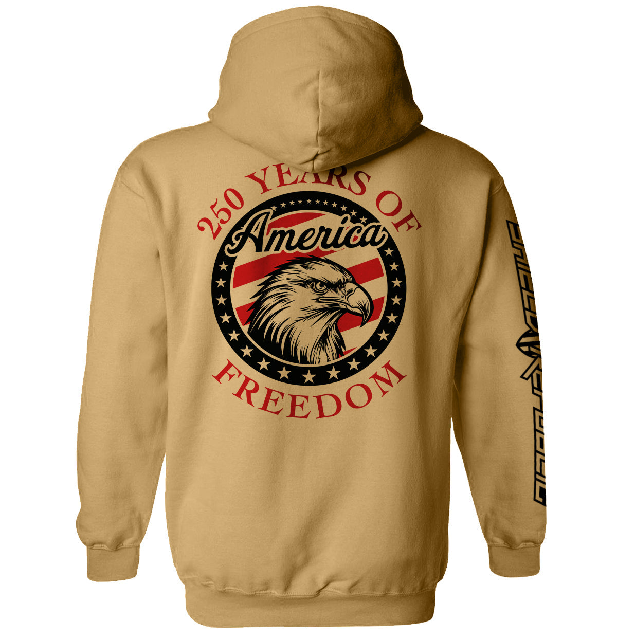 Shield Republic 250 Years Of Freedom Eagle Circle
