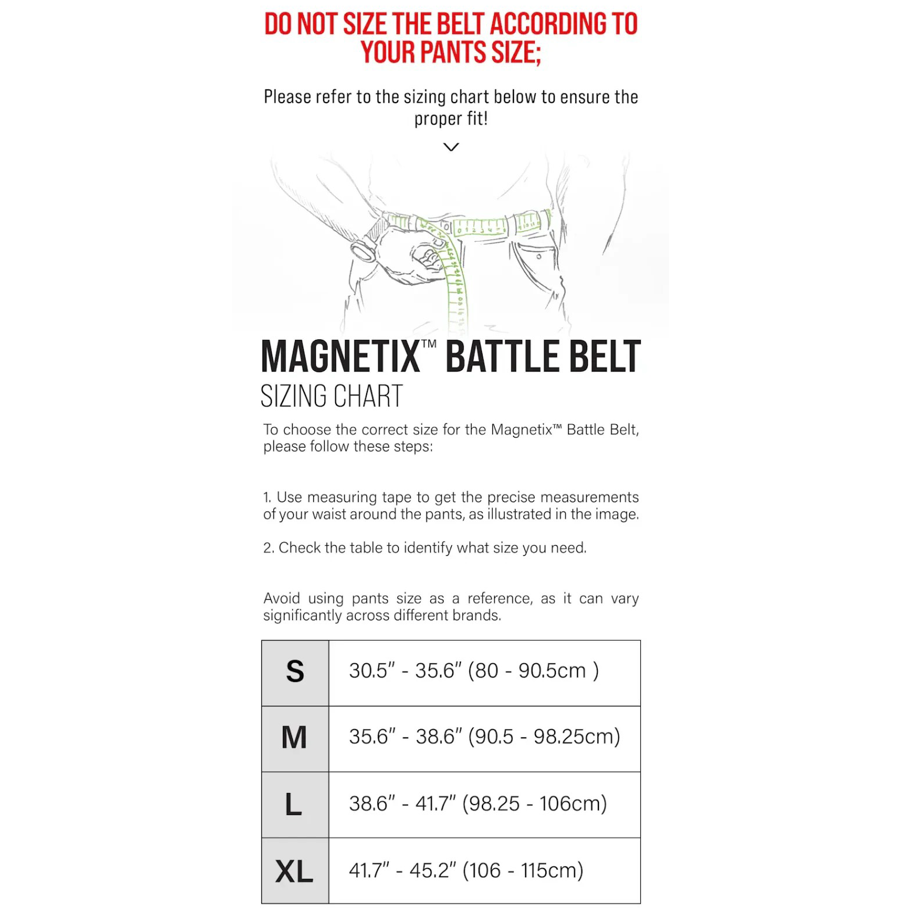 Agilite Magnetix Battle Belt Loadout