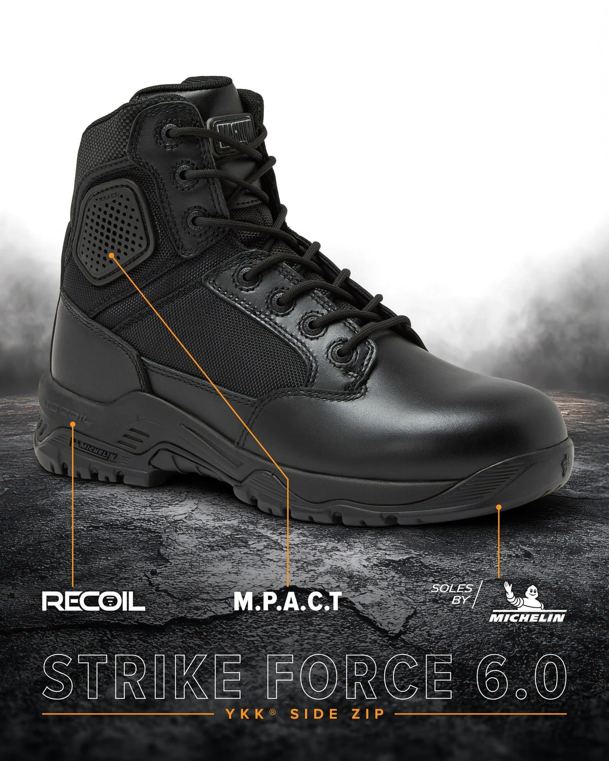 Magnum Boots STRIKE FORCE 6" Boot SZ