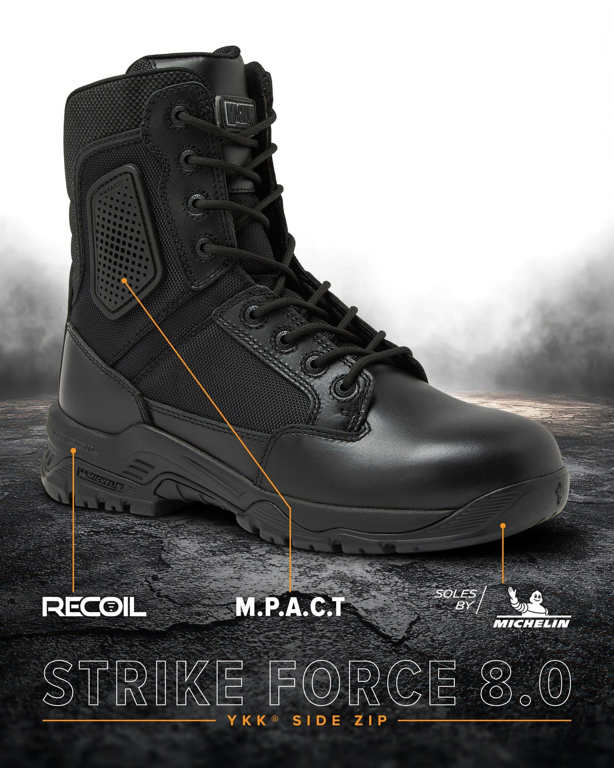 Magnum Boots STRIKE FORCE 8" Boot SZ
