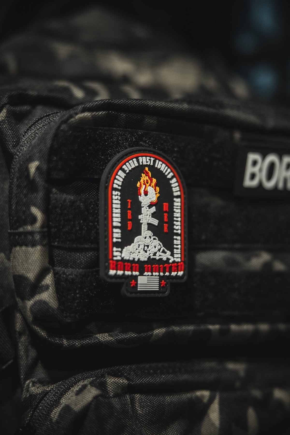 Let The Darkness PVC Patch