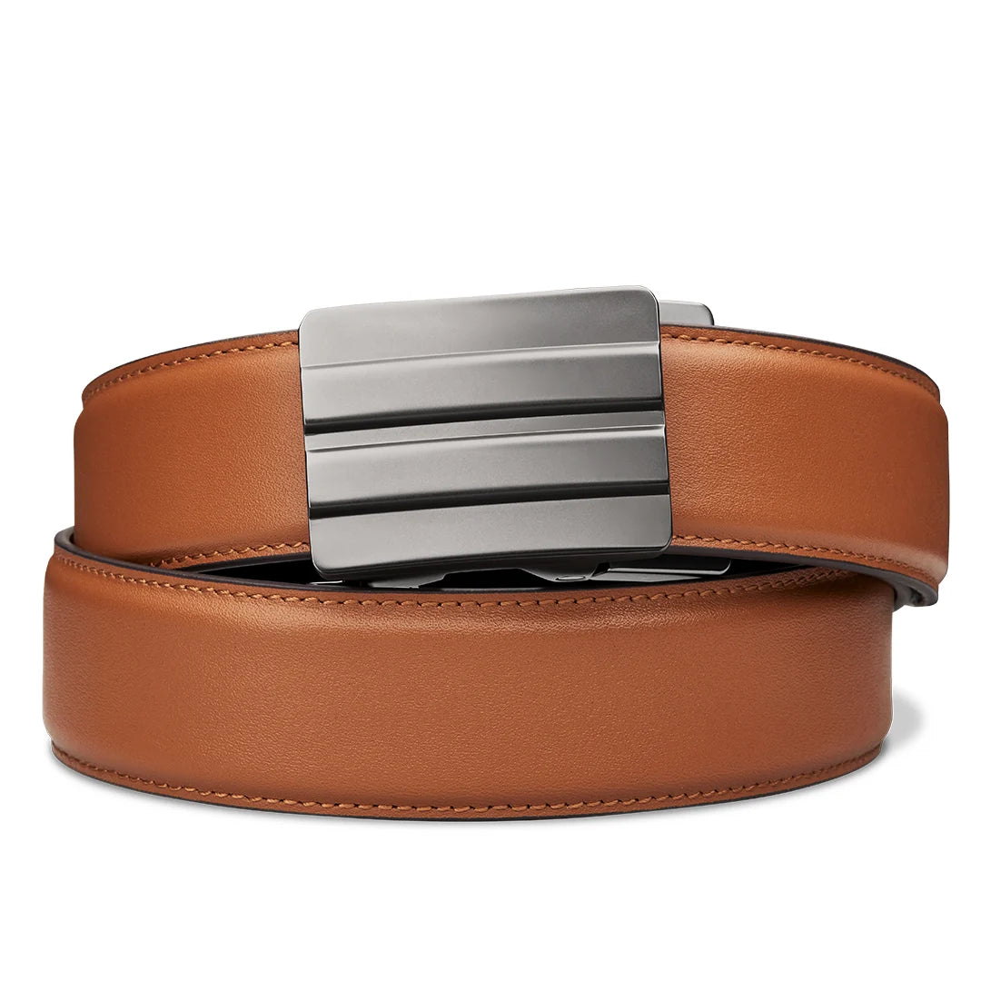 Kore Essentials Tan Leather Gun Belt 1.5"