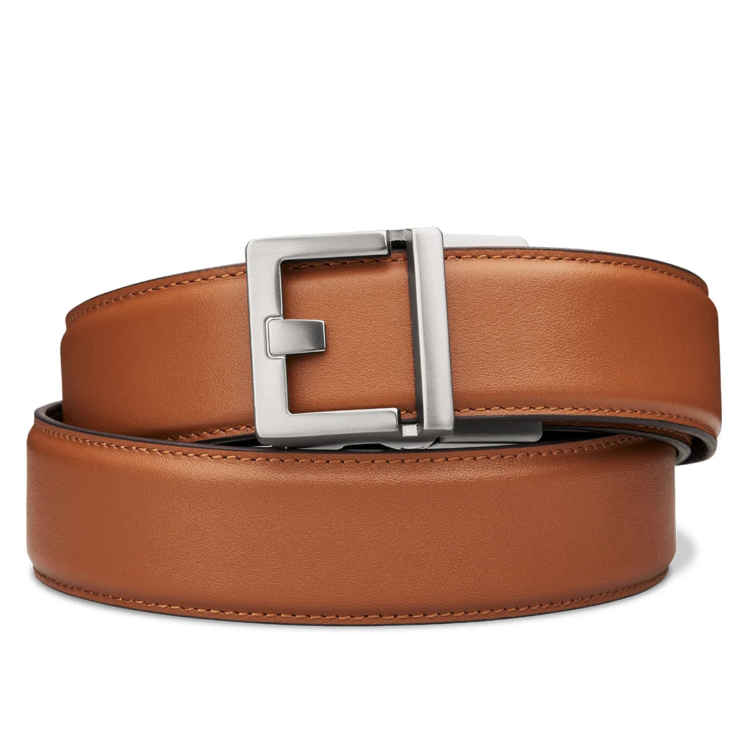 Kore Essentials Tan Leather Gun Belt 1.5"