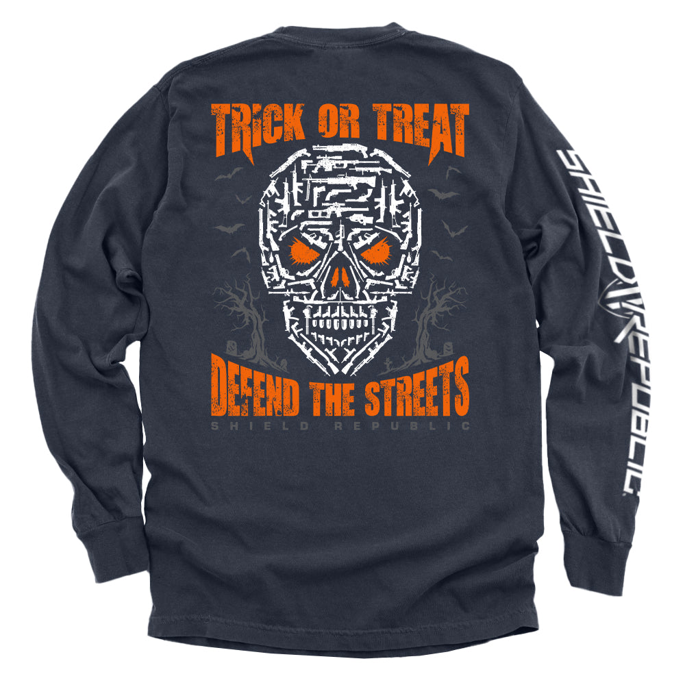 Shield Republic Trick or Treat Defend the Streets | Halloween Law Enforcement Apparel