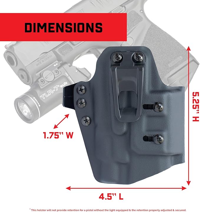 High Speed Gear Universal Light Holster