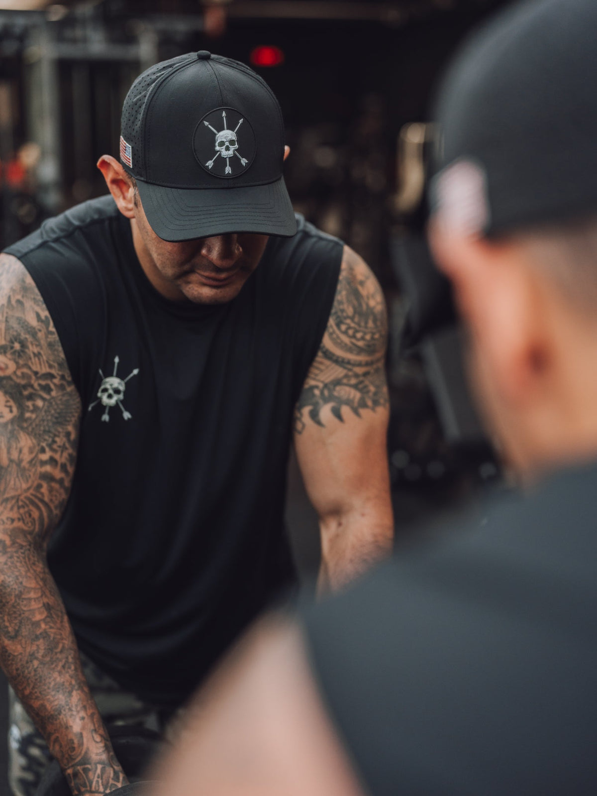 Alpha Country VARSITY CAP : BLACK