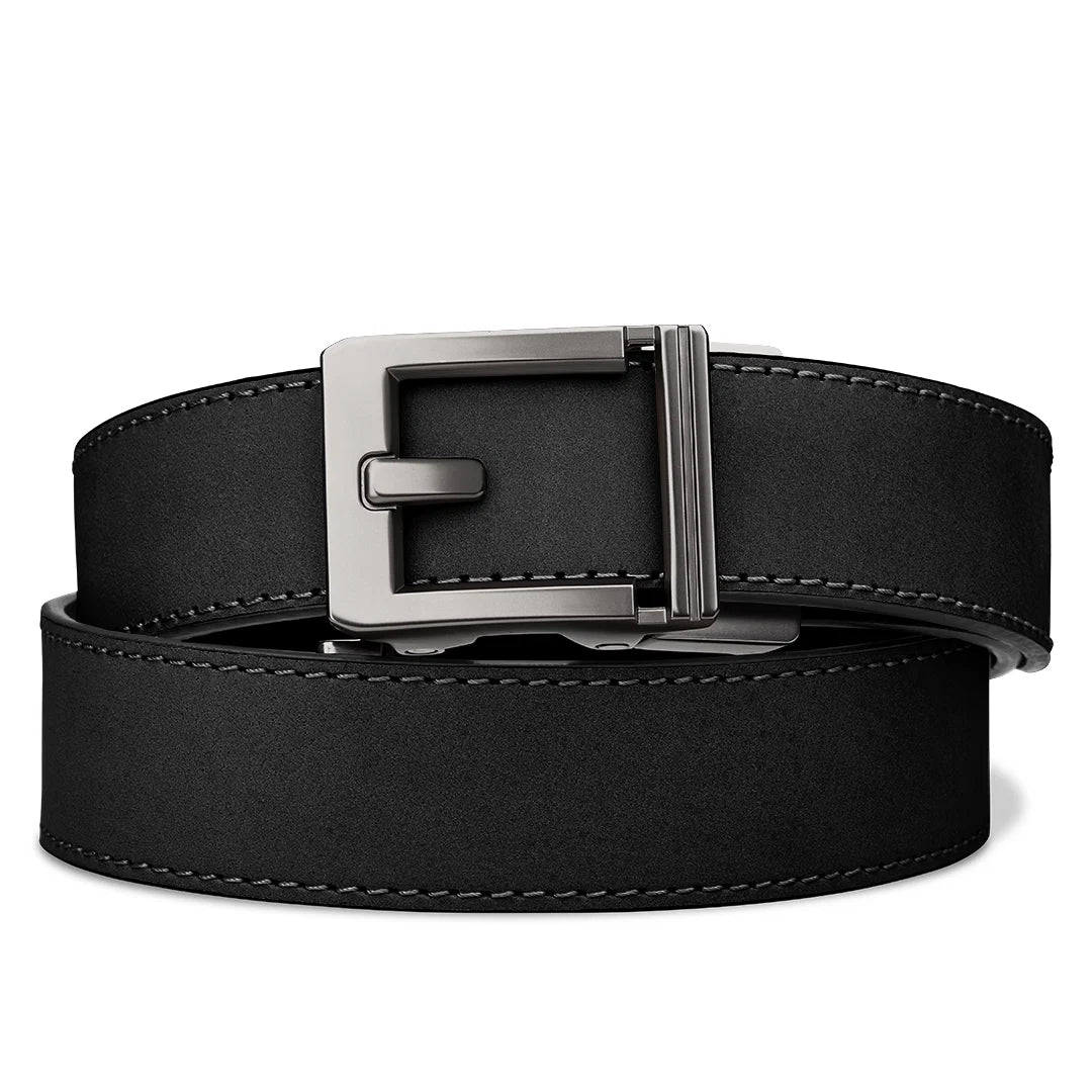 Kore Essentials Black Buffalo Leather Gun Belt 1.5"