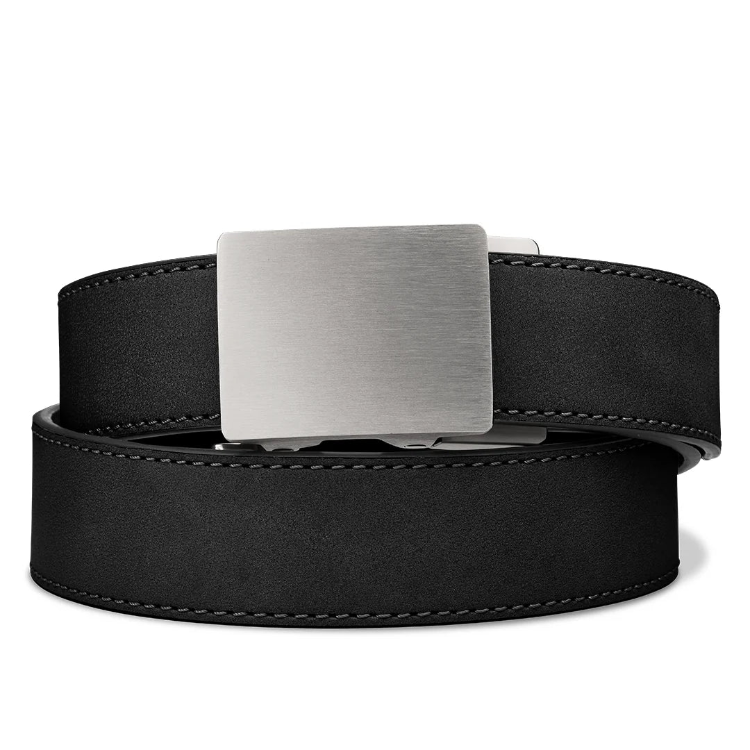 Kore Essentials Black Buffalo Leather Gun Belt 1.5"