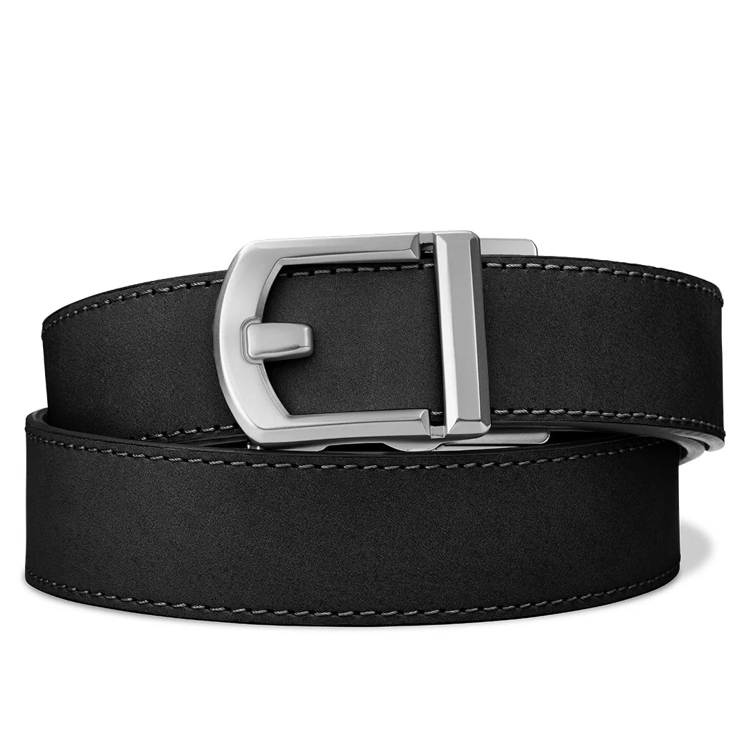 Kore Essentials Black Buffalo Leather Gun Belt 1.5"