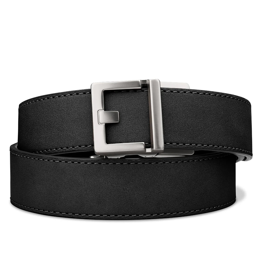 Kore Essentials Black Buffalo Leather Gun Belt 1.5"