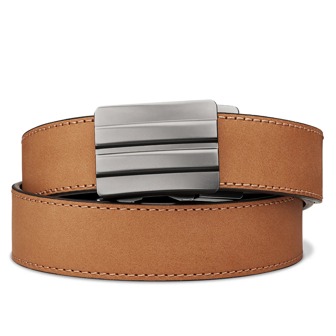 Kore Essentials Tan Buffalo Leather Gun Belt 1.5"
