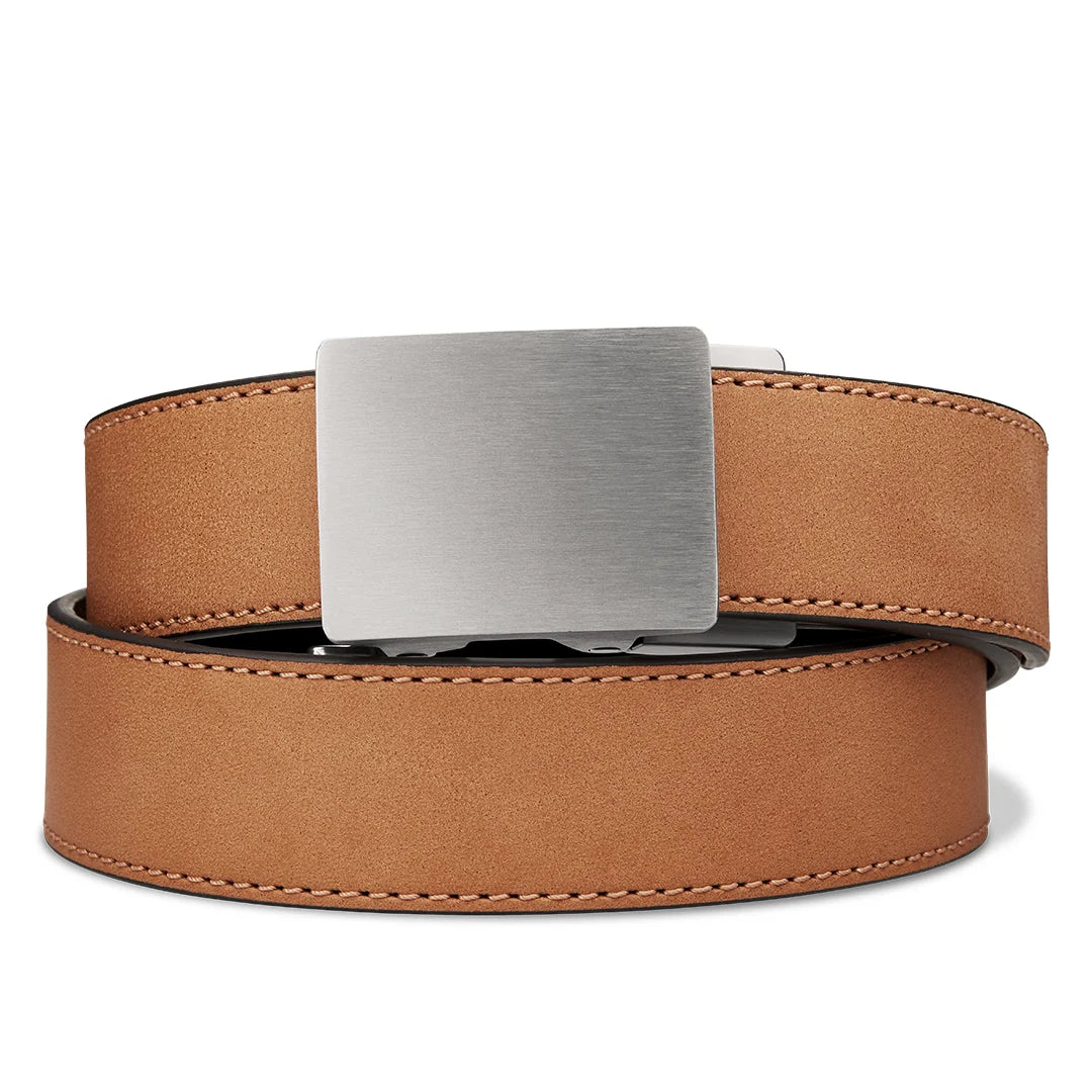 Kore Essentials Tan Buffalo Leather Gun Belt 1.5"