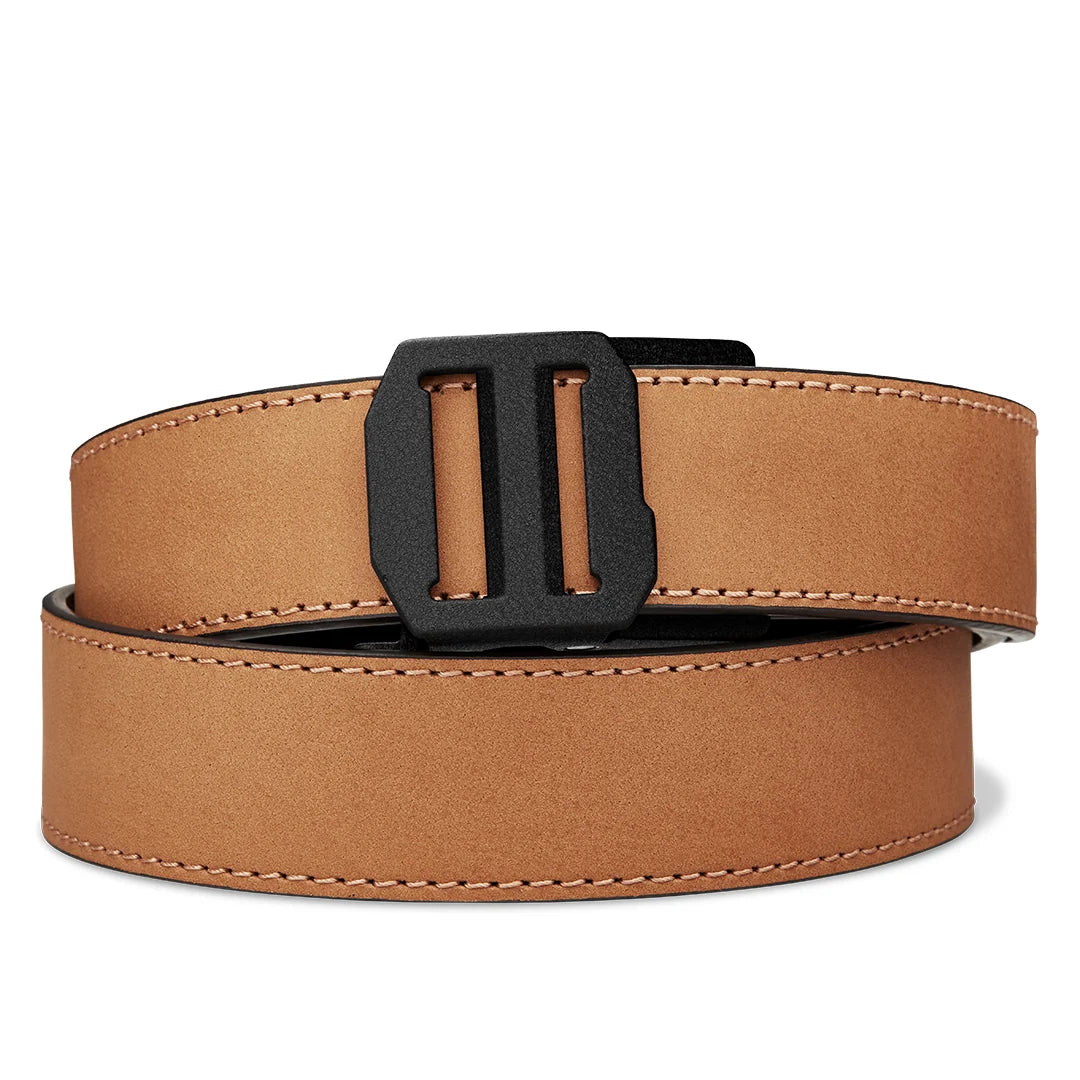 Kore Essentials Tan Buffalo Leather Gun Belt 1.5"