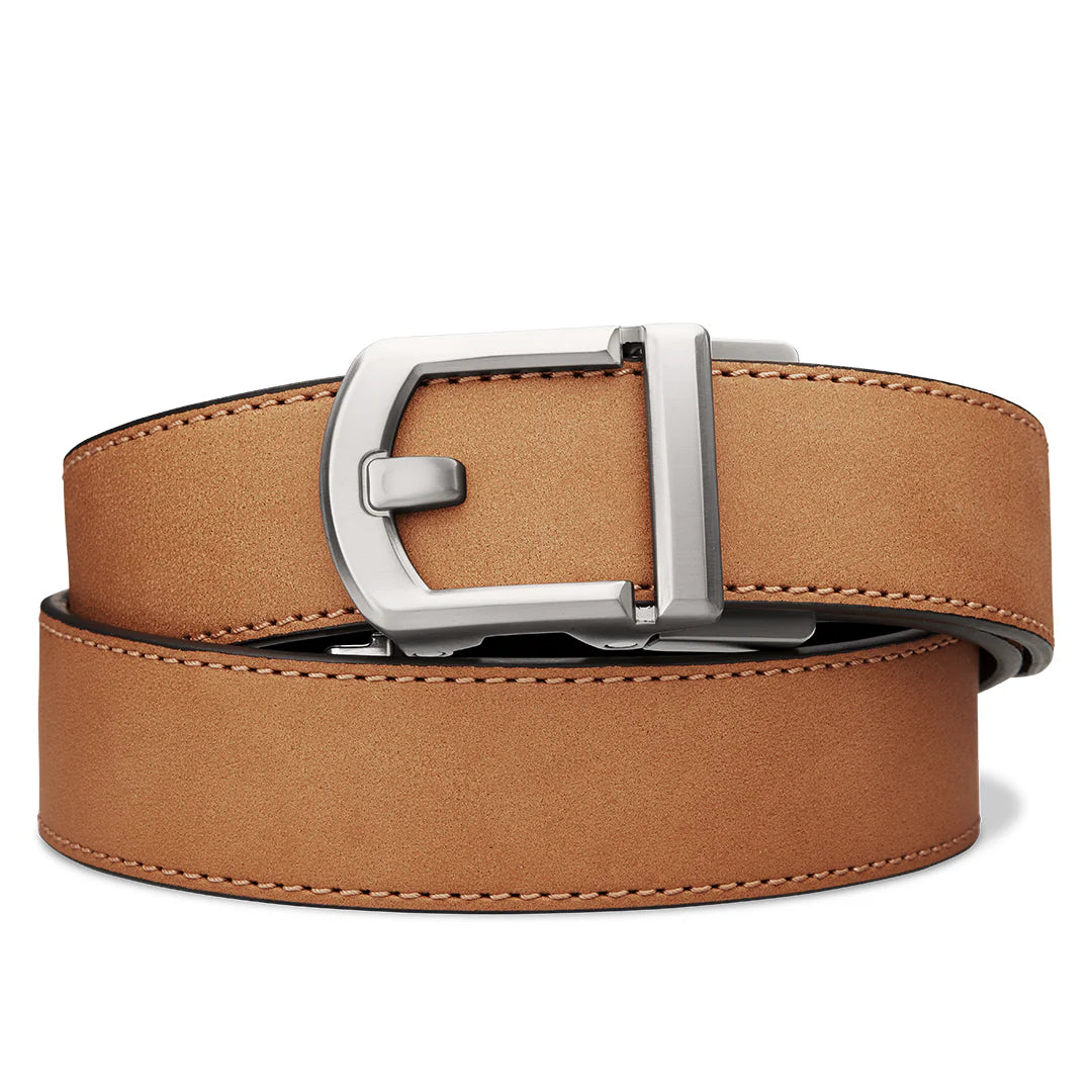 Kore Essentials Tan Buffalo Leather Gun Belt 1.5"
