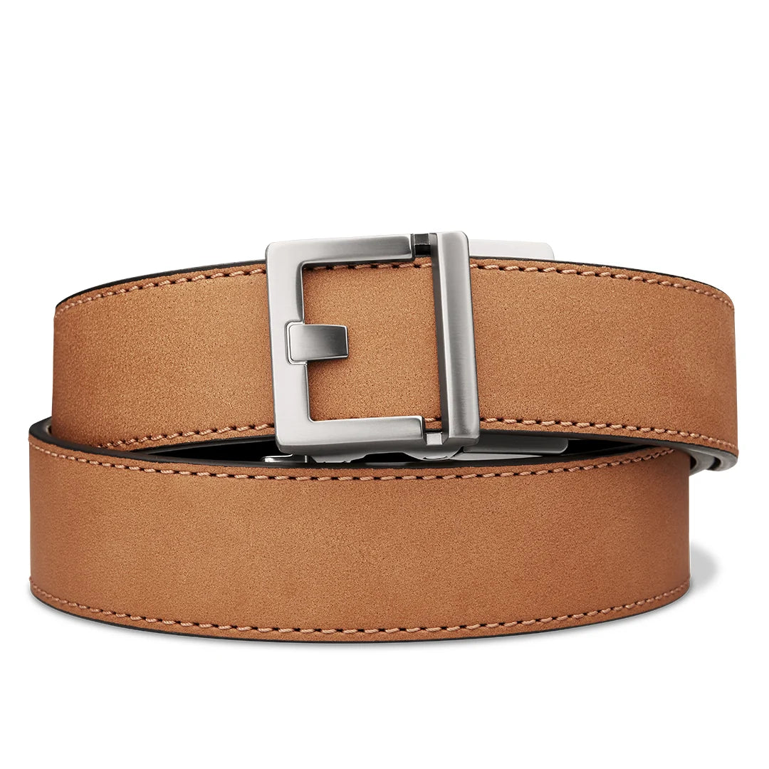 Kore Essentials Tan Buffalo Leather Gun Belt 1.5"