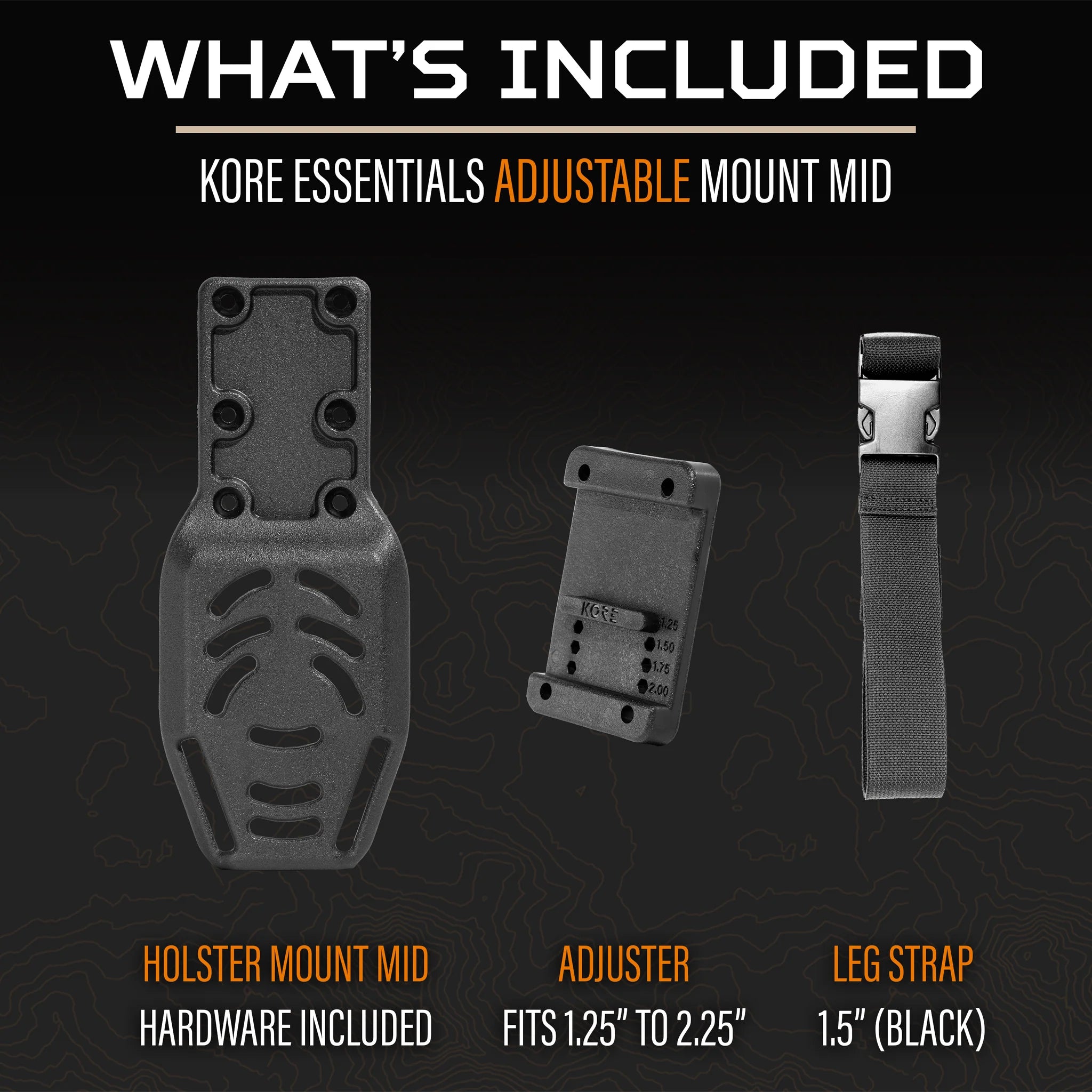 Kore Essentials Holster Mount Mid