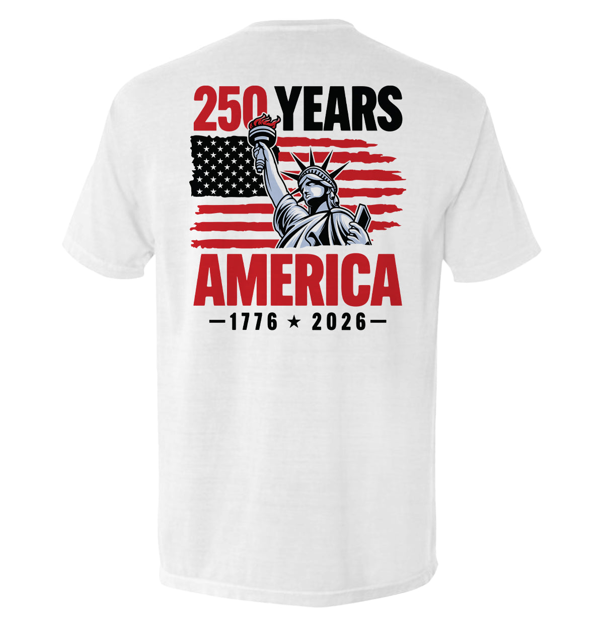 Shield Republic 250 Years Statue of Liberty