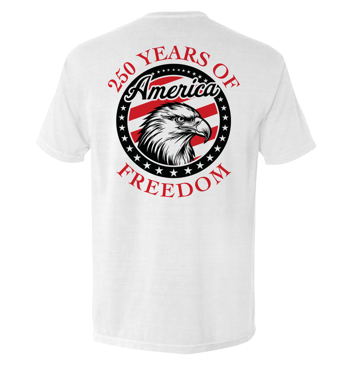 Shield Republic 250 Years Of Freedom Eagle Circle