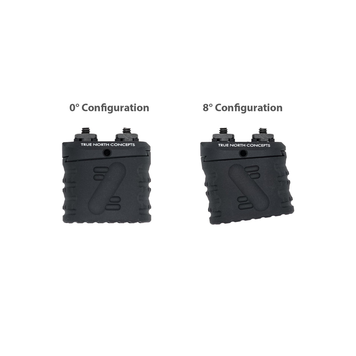 True North Concepts Zero-8 Multi-Angle Grip V2, Aluminum, K size, MLok Interface