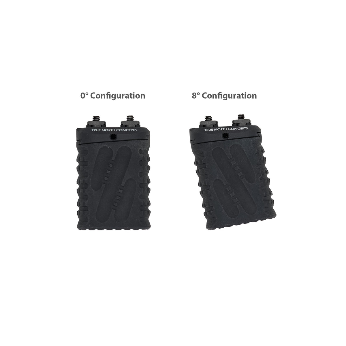 True North Concepts Zero-8 Multi-Angle Grip V2, Aluminum, S size, MLok Interface