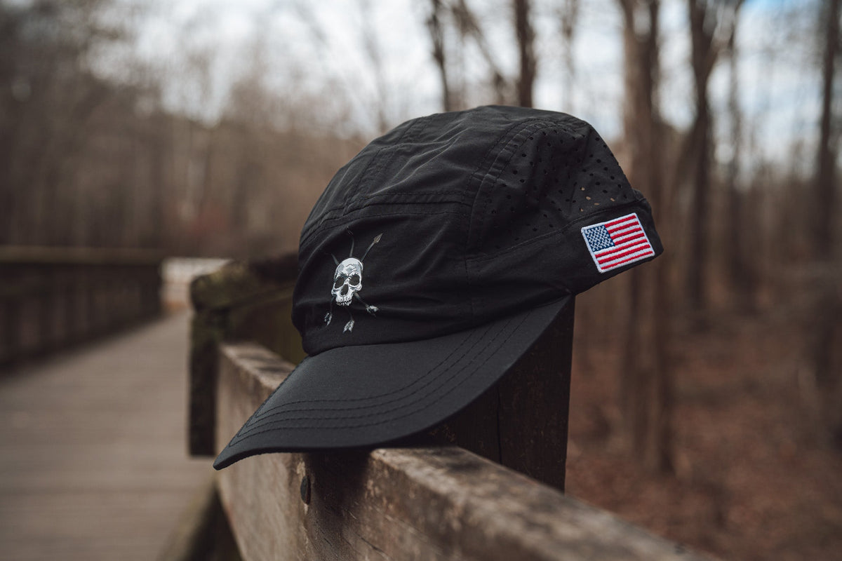 Alpha Country DISTANCE CAP : BLACK