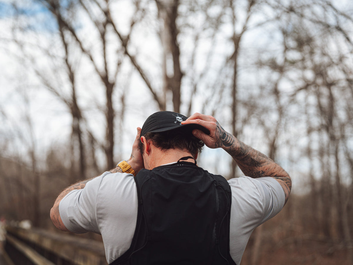 Alpha Country DISTANCE CAP : BLACK