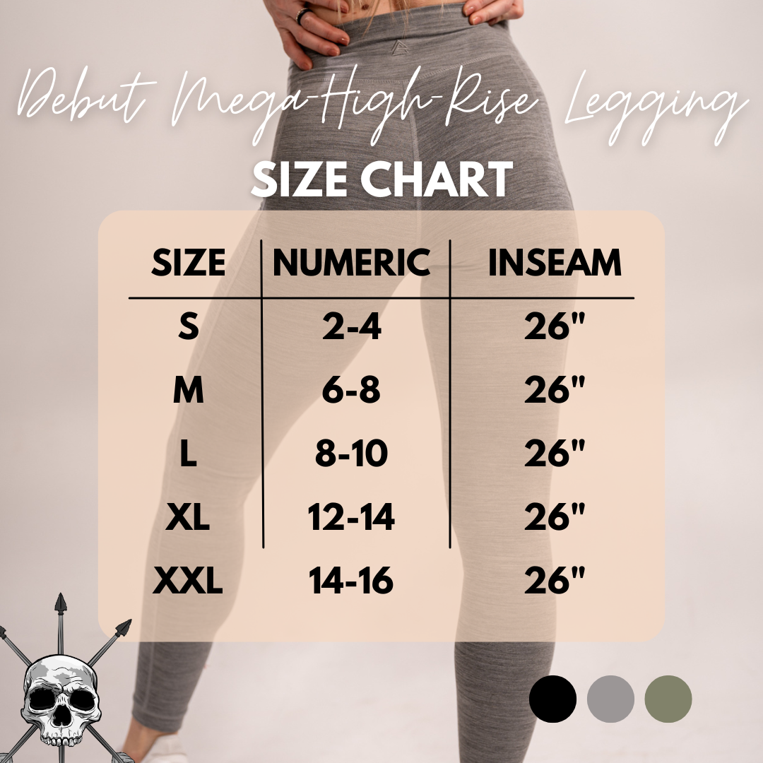 Alpha Country WOMEN'S | DEBUT MEGA-HIGH-RISE LEGGING : GRAY