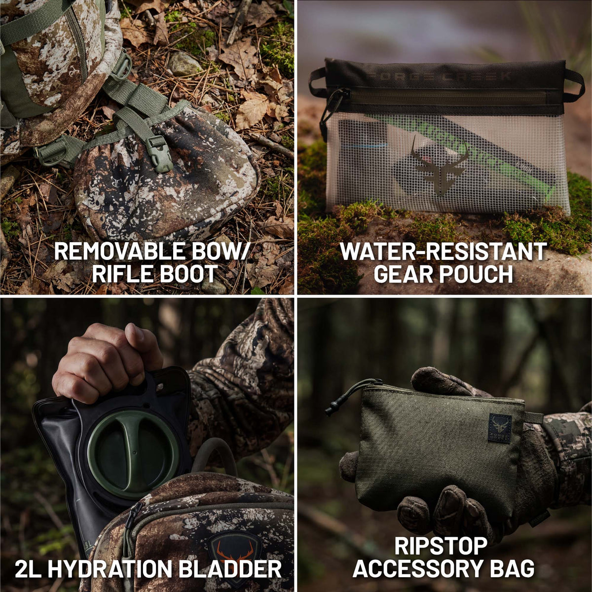 Forge Creek® Icon Pro Day Pack | 26L Premium Hunting Backpack