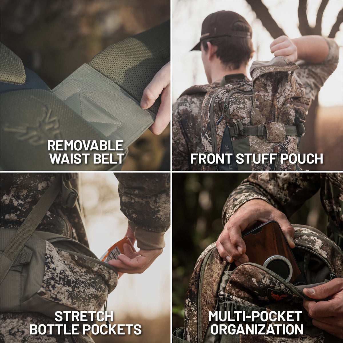 Forge Creek® Icon Pro Day Pack | 26L Premium Hunting Backpack