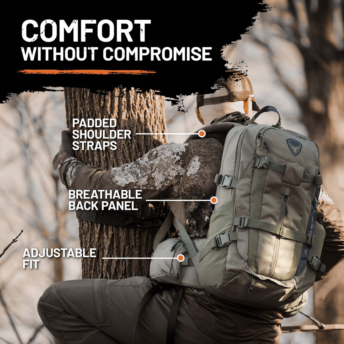 Forge Creek® Icon Pro Day Pack | 26L Premium Hunting Backpack