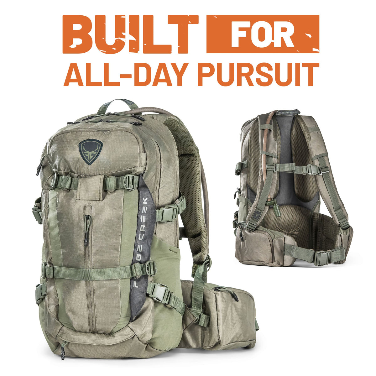 Forge Creek® Icon Pro Day Pack | 26L Premium Hunting Backpack