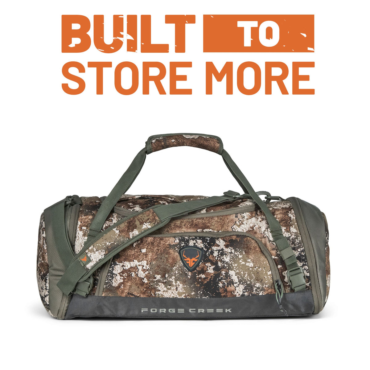 Forge Creek® Icon Pro Gear Bag | 48L Hunting & Outdoor Duffel Bag