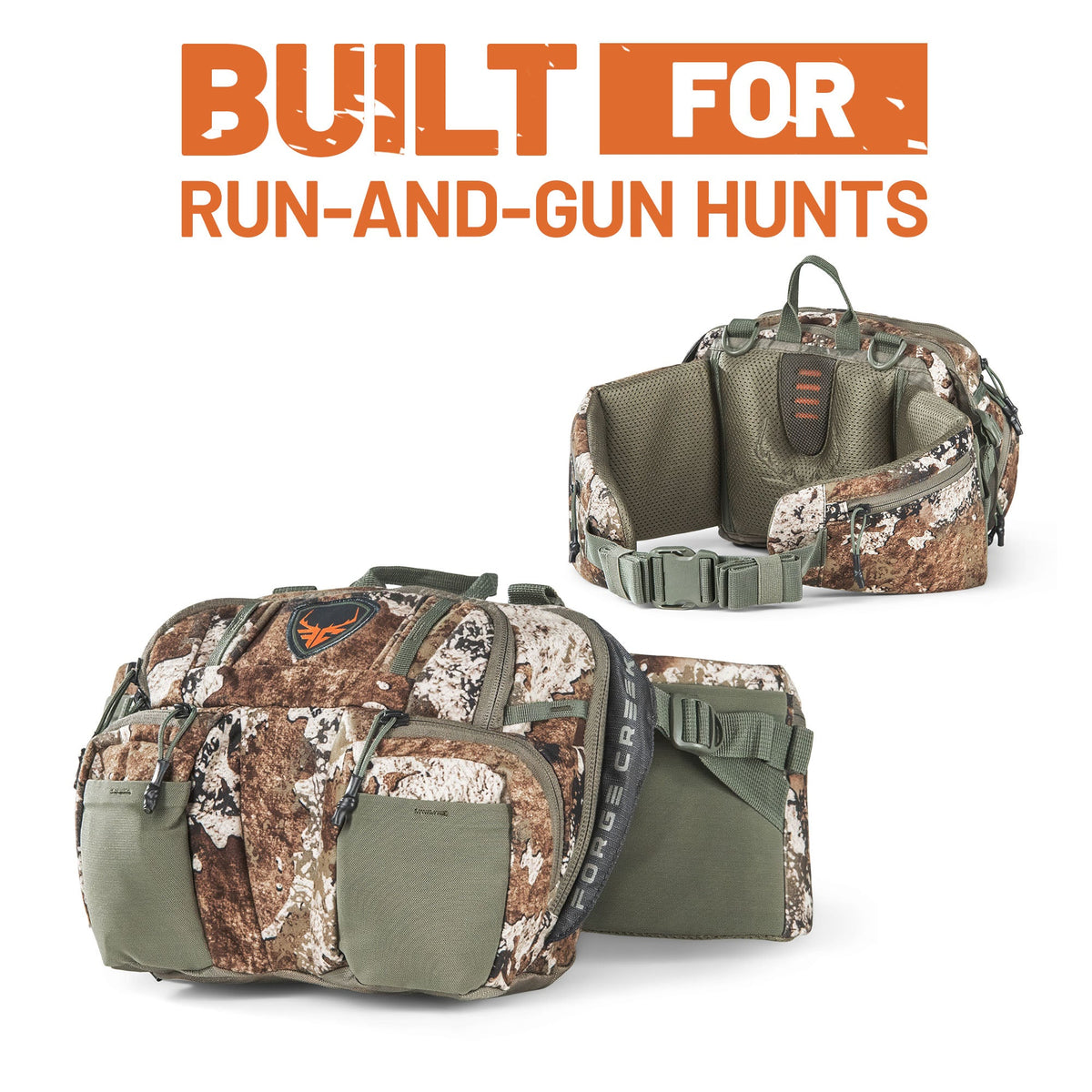 Forge Creek® Icon Pro Waist Pack | 5L Premium Hunting Lumbar Pack
