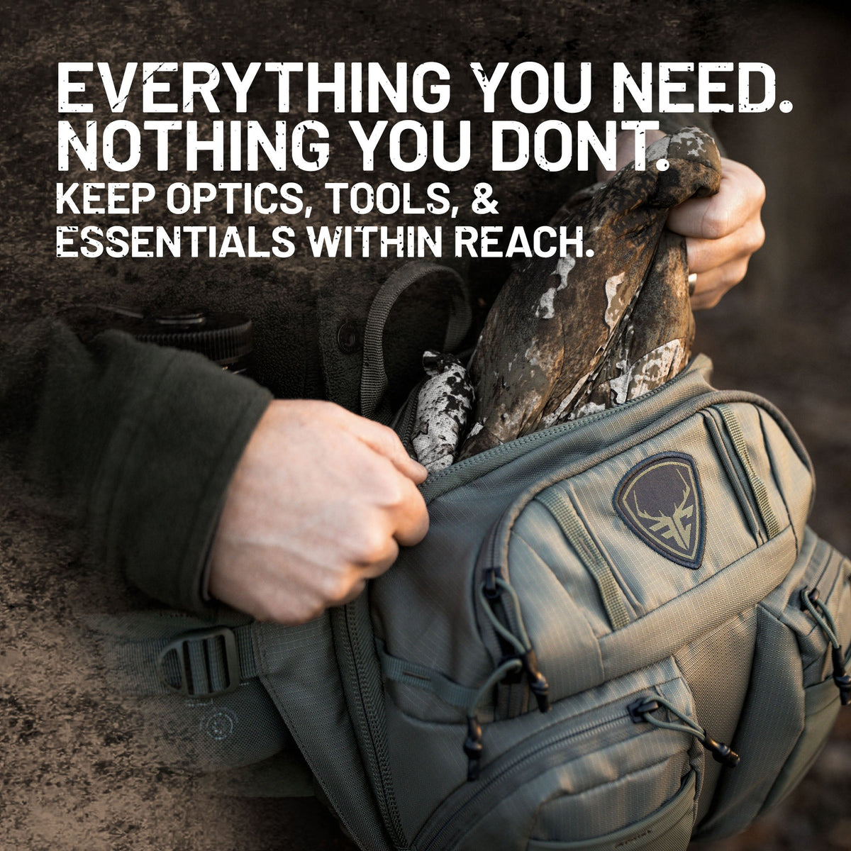 Forge Creek® Icon Pro Waist Pack | 5L Premium Hunting Lumbar Pack