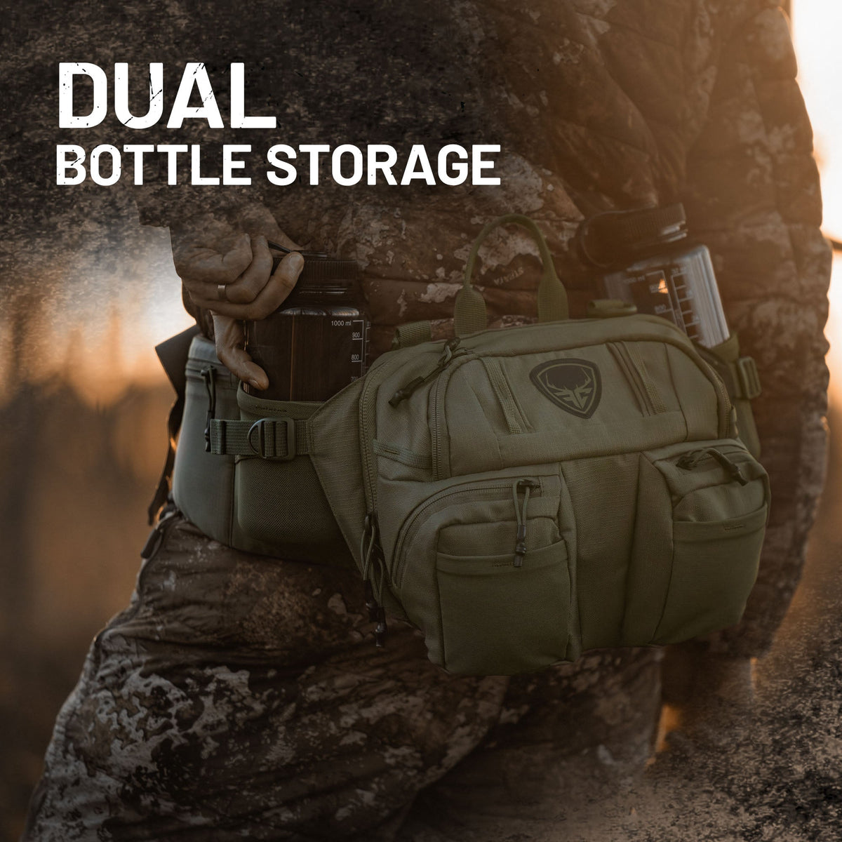 Forge Creek® Icon Pro Waist Pack | 5L Premium Hunting Lumbar Pack