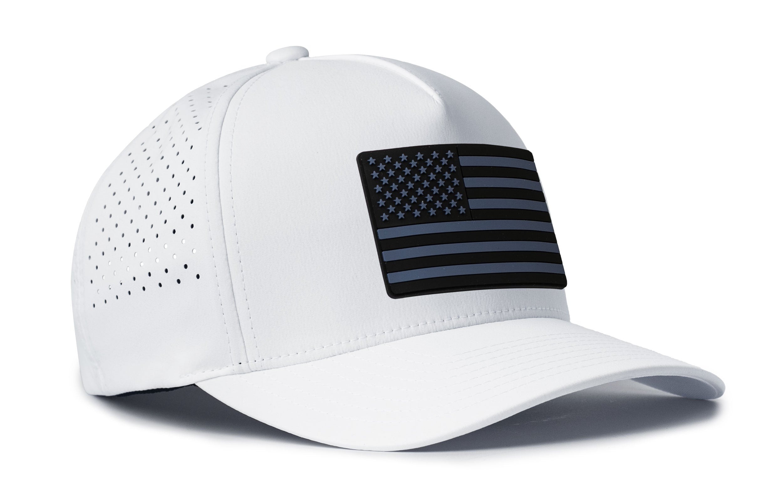 Haka Hat American Flag Performance 5-Panel Hat  |   Usa Tactical Flexfit® Snapback