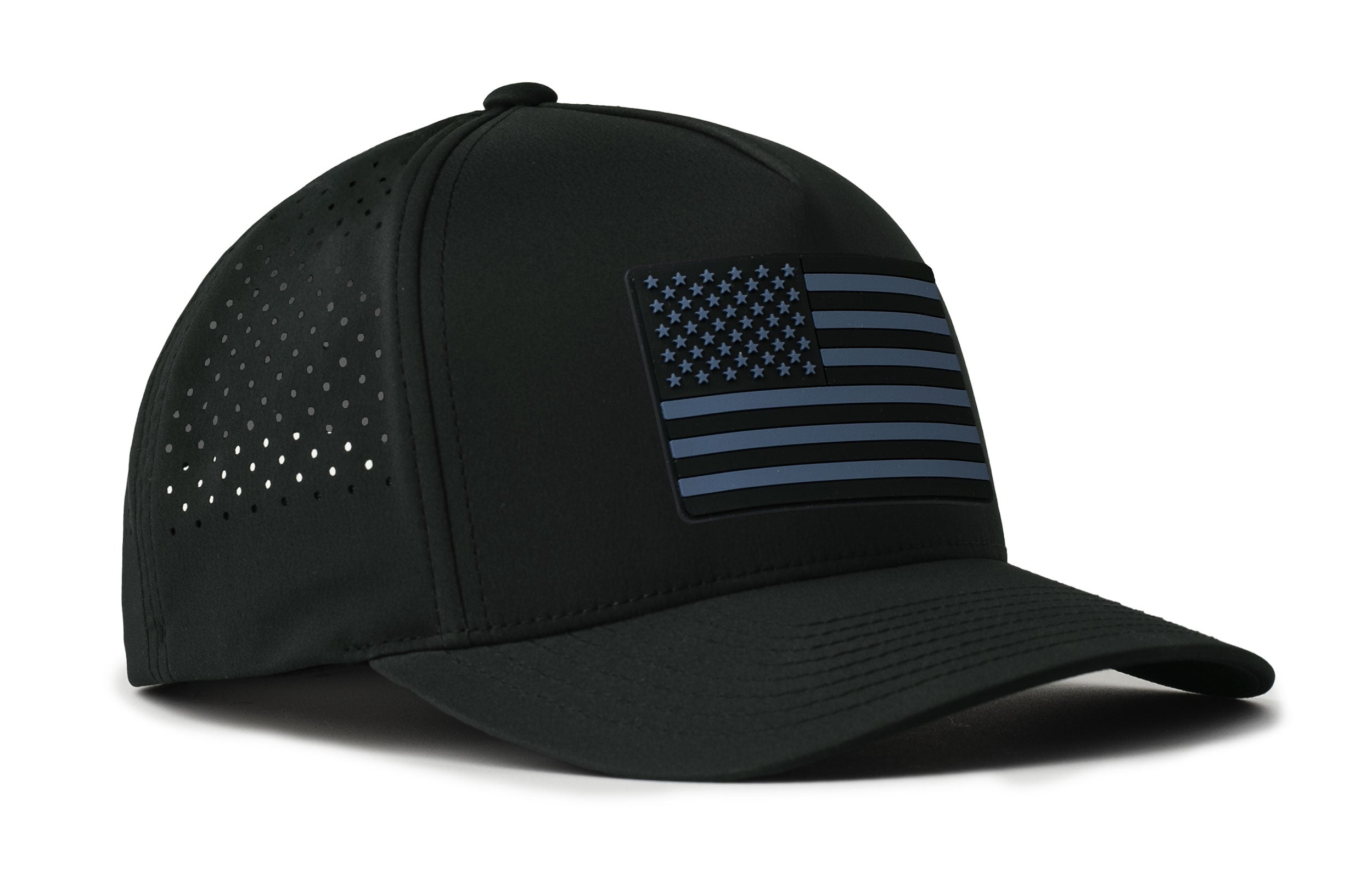 Haka Hat American Flag Performance 5-Panel Hat  |   Usa Tactical Flexfit® Snapback