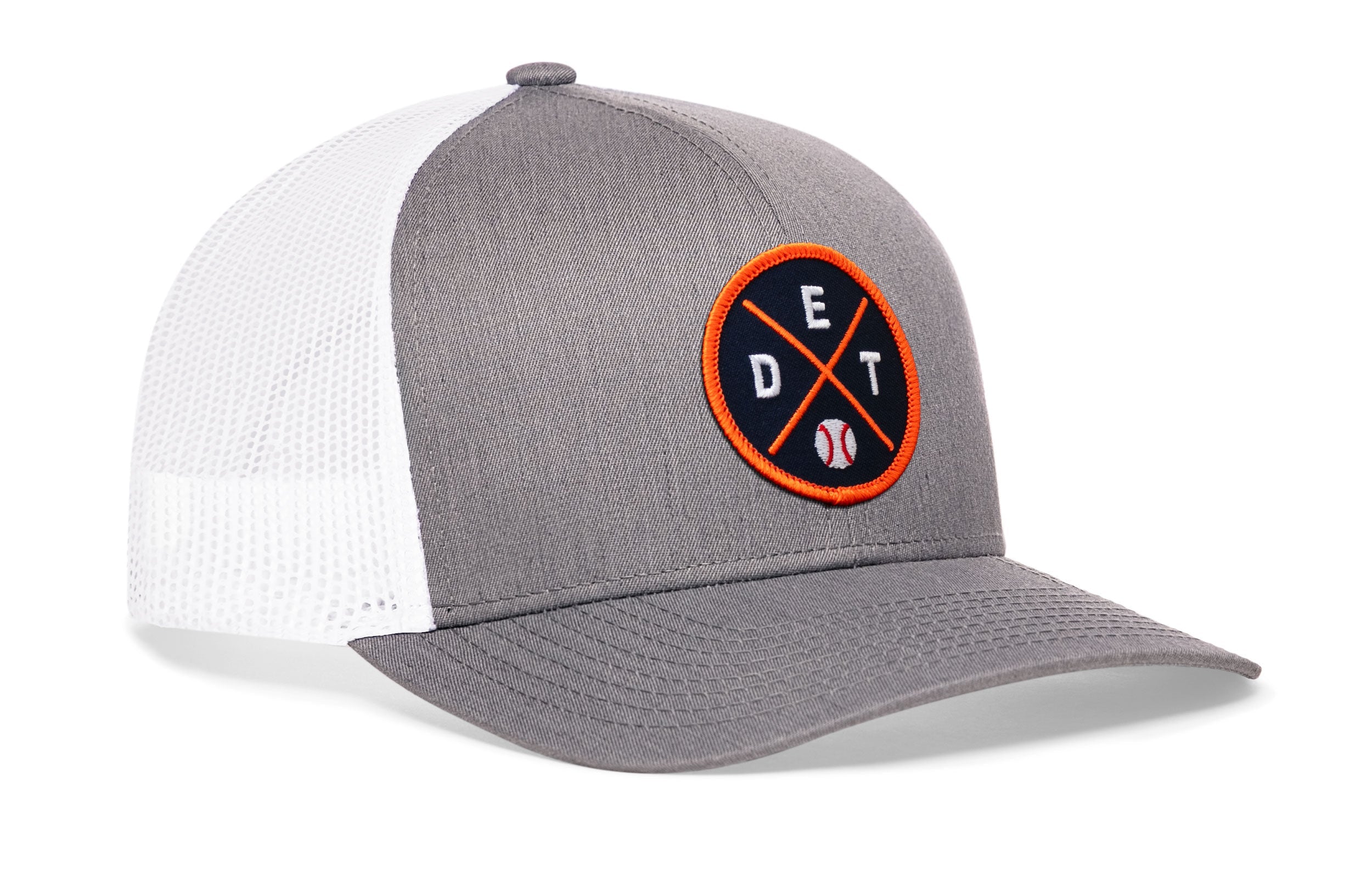 Detroit Trucker Hat  |  DET X Baseball Snapback