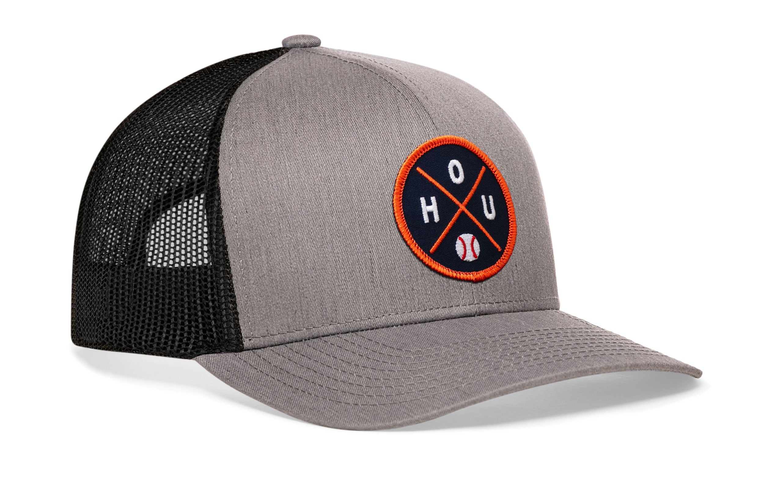 Houston Trucker Hat  |  HOU X Baseball Snapback