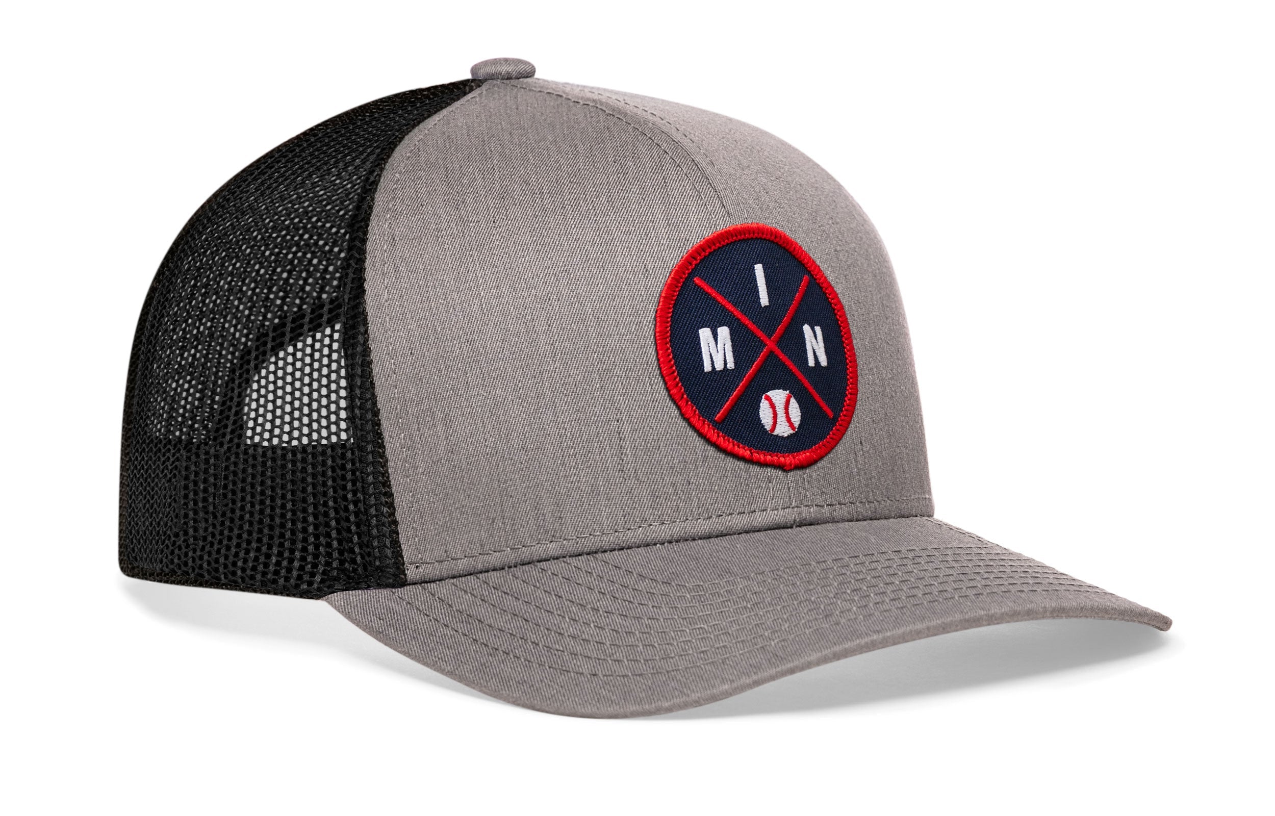 Minnesota Trucker Hat  |  MIN X Baseball Snapback