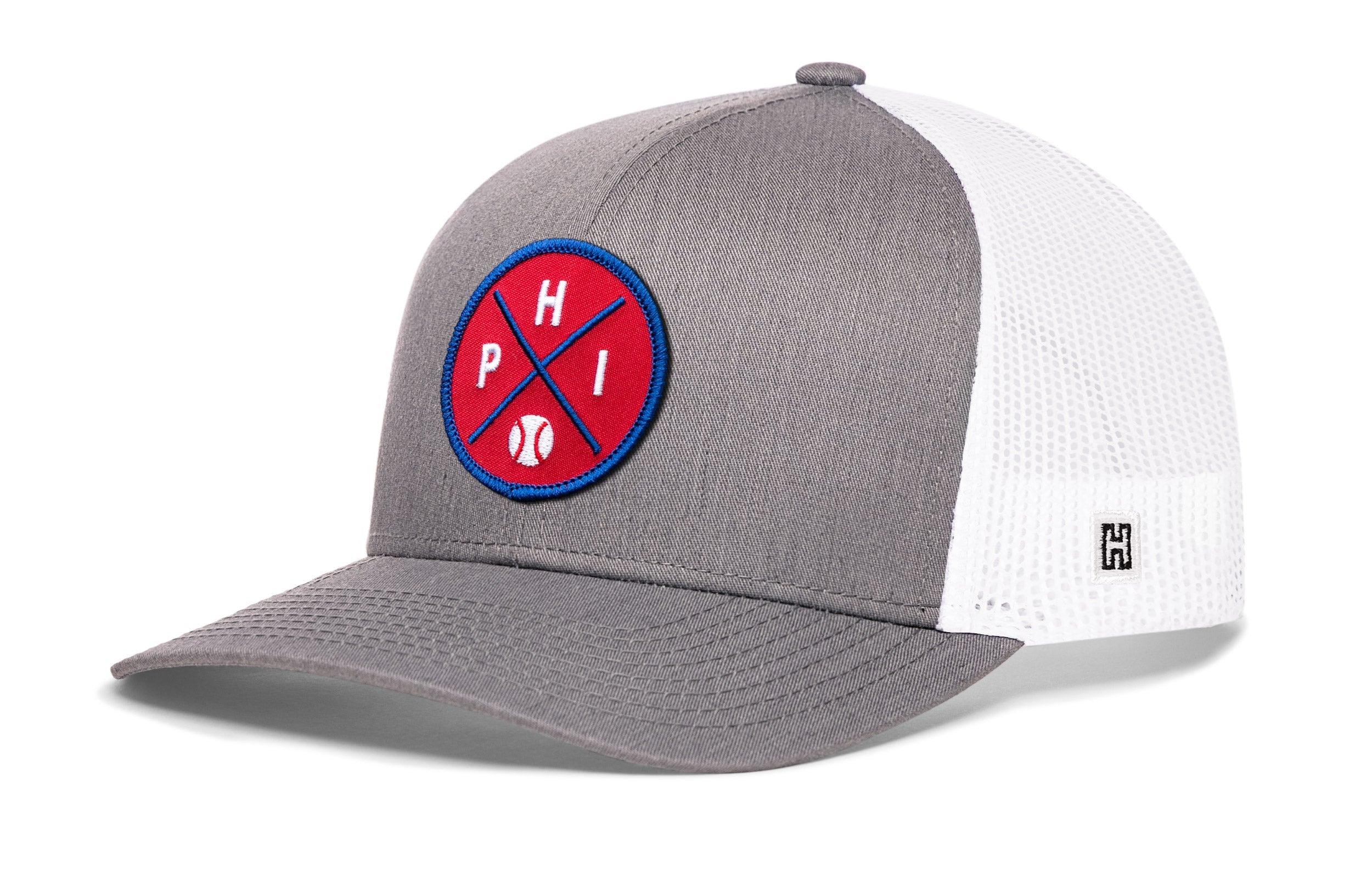 Philadelphia Trucker Hat  |  PHI X Baseball Snapback